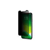 Nezih Case iPhone 13 Pro Uyumlu 5D Privacy Hayalet Cam Ekran Koruyucu, Siyah