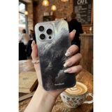 Nezih Case iPhone 14 Pro Max Uyumlu Darbe Koruyuculu Kırmızı Fiyonk Desenli Parlak Şık Tasarım Kılıf - Çok Renkli
