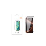 Nezih Case iPhone 16 Pro Max Uyumlu 5D Tam Kaplayan Temperli Cam Ekran Koruyucu