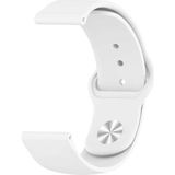 Nezih Case Kayış/kordon Huawei Watch GT Uyumlu Jel Silikon (22 mm) Kordon Beyaz