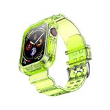Nezih Case Kayış/kordon Ve Kasa Koruyucu Apple Watch Seri 2/3/4/5/6/7/8/9/se 40mm 41mm Sarı (SAAT DEĞİLDİR)