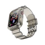 Nezih Case Kayış/kordon Ve Kasa Koruyucu Apple Watch Seri 2/3/4/5/6/7/8/9/se 40mm 41mm Siyah (SAAT DEĞİLDİR)
