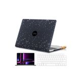 Nezih Case MacBook Air 13 inç M1 Çip A2337 ile Uyumlu Alt Üst Kılıf, Silikon Klavye Koruma Kılıfı, Nano Ekran Koruyucu Film Seti