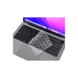 Nezih Case Macbook Air 2020 13 Inc M1 A2337 / A2179 Uyumlu Türkçe Q Klavye Slim Şeffaf Klavye Koruyucu Kılıf