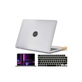 Nezih Case Macbook Pro 13 Inç M1/m2 Çip A2338 A2686 Alt Üst Kılıf / Klavye Kılıfı / Ekran Koruyucu Film Seti