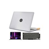 Nezih Case MacBook Pro 16.2 inç M2 Pro/Max A2780 A2485 Uyumlu Alt Üst Kılıf, Klavye Koruma ve Ekran Koruyucu Seti