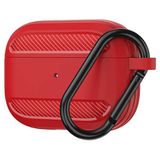 Nezih Case Nezih Case Apple Airpods Pro Uyumlu Protective Anti-Knock Cover Silikon Kılıf - Kırmızı