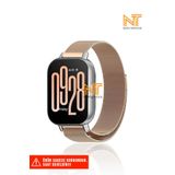 Nezih Case Redmi Watch 5 Active / Redmi 5 Lite Uyumlu Milanes Örgü Hasır Metal Kordon