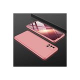 Nezih Case Samsung A71 Uyumlu 360 Full Koruma Silikon Kılıf, Rose Gold