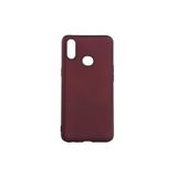 Nezih Case Samsung Galaxy A10s Uyumlu Yumuşak Silikon Kılıf, Mürdüm