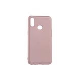 Nezih Case Samsung Galaxy A10s Uyumlu Yumuşak Silikon Kılıf, Rose Gold
