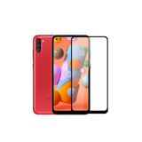 Nezih Case Samsung Galaxy A11 ile Uyumlu Tam Kaplayan Curved Cam Ekran Koruyucu