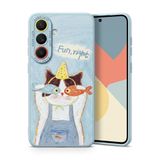 Nezih Case Samsung Galaxy A35 ile Uyumlu Kamera Korumalı Desenli Silikon Kılıf
