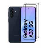 Nezih Case Samsung Galaxy A37 Uyumlu 5D Tam Kaplayan Temperli Cam Ekran Koruyucu