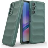 Nezih Case Samsung Galaxy A37 Uyumlu Esnek Oyuklu Arka Yüzey Tasarımlı Şık Silikon Kapak Kılıf - Haki