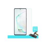 Nezih Case Samsung Galaxy Note 10 Lite ile Uyumlu Temperli Cam Ekran Koruyucu, Şeffaf