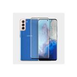Nezih Case Samsung Galaxy S21 Plus Uyumlu Tam Kaplayan Kavisli Pet Ekran Koruyucu