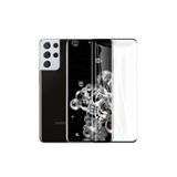 Nezih Case Samsung Galaxy S21 Uyumlu Ultra Tam Kaplayan Kavisli PET Ekran Koruyucu