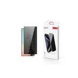Nezih Case Samsung Galaxy S25 Ultra Uyumlu Kor Privacy Cam Ekran Koruyucu, Tam Kaplamalı, Kavisli Kenar, 0.3mm İncelik