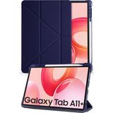 Nezih Case Samsung Galaxy Tab A11 Plus X230 11 Inç Uyumlu Akıllı Kalem Bölmeli Tablet Kılıfı - Lacivert