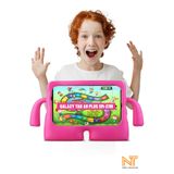 Nezih Case Samsung Galaxy Tab A9 SM-X110 Uyumlu Çocuklar Için Tam Koruyucu Düşmelere Dayanıklı Tablet Kılıfı