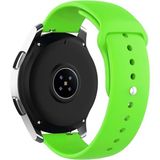 Nezih Case Samsung Galaxy Watch 5 40MM / Watch 5 44MM Uyumlu 20MM Yumuşak Jel Silikon Kordon - Açık Yeşil
