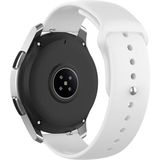 Nezih Case Samsung Galaxy Watch 5 40MM / Watch 5 44MM Uyumlu 20MM Yumuşak Jel Silikon Kordon - Beyaz