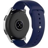 Nezih Case Samsung Galaxy Watch 5 40MM / Watch 5 44MM Uyumlu 20MM Yumuşak Jel Silikon Kordon - Lacivert
