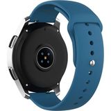 Nezih Case Samsung Galaxy Watch 5 40MM / Watch 5 44MM Uyumlu 20MM Yumuşak Jel Silikon Kordon - Mavi