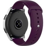 Nezih Case Samsung Galaxy Watch 5 40MM / Watch 5 44MM Uyumlu 20MM Yumuşak Jel Silikon Kordon - Mor