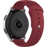 Nezih Case Samsung Galaxy Watch 5 40MM / Watch 5 44MM Uyumlu 20MM Yumuşak Jel Silikon Kordon - Mürdüm