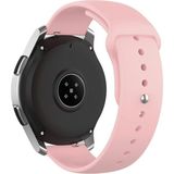 Nezih Case Samsung Galaxy Watch 5 40MM / Watch 5 44MM Uyumlu 20MM Yumuşak Jel Silikon Kordon - Pudra