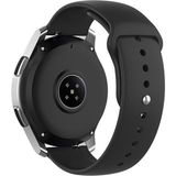 Nezih Case Samsung Galaxy Watch 5 40MM / Watch 5 44MM Uyumlu 20MM Yumuşak Jel Silikon Kordon - Siyah