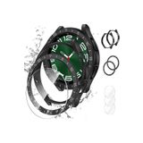 Nezih Case Samsung Galaxy Watch 6 Classic 47mm Uyumlu 360 Full Koruma Sport Kasa Ve Ekran Koruyucu