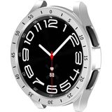 Nezih Case Samsung Galaxy Watch 6 Classic 47MM Uyumlu Sport Kasa ve Ekran Koruyucu Guard - Beyaz