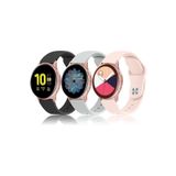 Nezih Case Samsung Galaxy Watch Active / Samsung Galaxy Active 2 40mm 44mm Uyumlu 20mm 3'lü Kordon Seti
