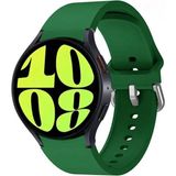 Nezih Case Samsung Galaxy Watch Fe / 4 / 5 / 5 Pro / 6 / 7 40 42 44 46MM Pim Tasarım Tam Uyumlu Silikon Kordon - Açık Haki