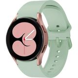 Nezih Case Samsung Galaxy Watch Fe / 4 / 5 / 5 Pro / 6 / 7 40 42 44 46MM Pim Tasarım Tam Uyumlu Silikon Kordon - Açık Yeşil