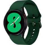 Nezih Case Samsung Galaxy Watch Fe / 4 / 5 / 5 Pro / 6 / 7 40 42 44 46MM Pim Tasarım Tam Uyumlu Silikon Kordon - Haki Yeşil