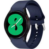 Nezih Case Samsung Galaxy Watch Fe / 4 / 5 / 5 Pro / 6 / 7 40 42 44 46MM Pim Tasarım Tam Uyumlu Silikon Kordon - Koyu Lacivert