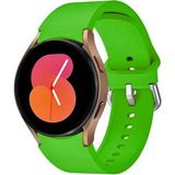 Nezih Case Samsung Galaxy Watch Fe / 4 / 5 / 5 Pro / 6 / 7 40 42 44 46MM Pim Tasarım Tam Uyumlu Silikon Kordon - Neon Yeşil