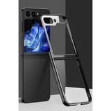 Nezih Case Samsung Galaxy Z Flip 5 Uyumlu Kıpta Full Koruma Lensli Kılıf - Siyah