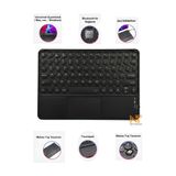 Nezih Case Samsung Tab S10 FE Plus 13.1 inch Uyumlu Bluetooth Klavye
