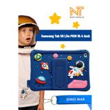 Nezih Case Samsung Tab S6 Lite P610 - P620 10.4 Inch Uyumlu Astronot Temalı Askılı Çocuk Tablet Kılıfı