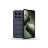 Nezih Case Xiaomi 14T Uyumlu Esnek Oyuklu Arka Yüzey Tasarımlı Silikon Kapak Kılıf, Lacivert