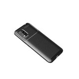 Nezih Case Xiaomi Mi 10 Lite Uyumlu Kamera Korumalı, Karbon Tasarım, Silikon Kılıf, Siyah