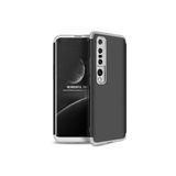 Nezih Case Xiaomi Mi 10 Pro ile Uyumlu Sert Silikon Kılıf, Mat Görünüm, Ultra İnce, Siyah/Gri