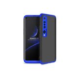 Nezih Case Xiaomi Mi 10 Pro Uyumlu Sert Silikon Kılıf, Mat Görünüm Ultra İnce, Siyah/Mavi