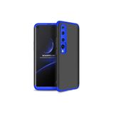 Nezih Case Xiaomi Mi 10 Uyumlu Sert Silikon Kılıf, Mat Görünüm Ultra İnce, Siyah/Mavi