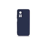 Nezih Case Xiaomi Mi 10T Pro 5G Uyumlu Kadife İç Yüzeyli Silikon Kılıf, Lacivert